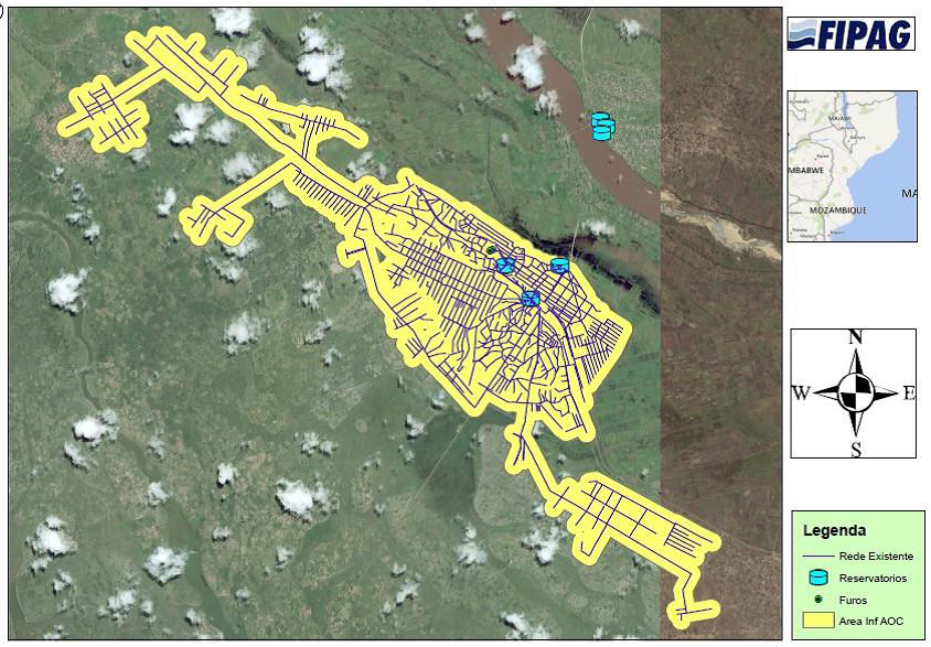 A.O Chokw mapa local