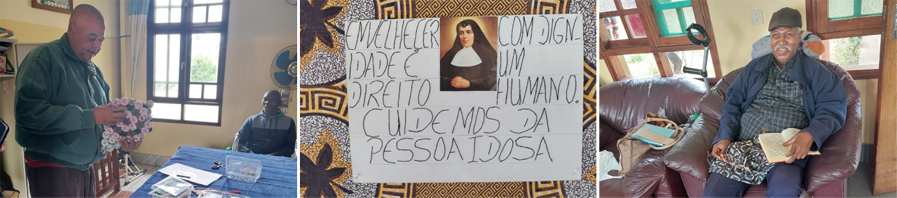 FIPAG reforça a valorização do idoso oferecendo um cabaz no Lar Nossa Senhora dos Desamparados 1