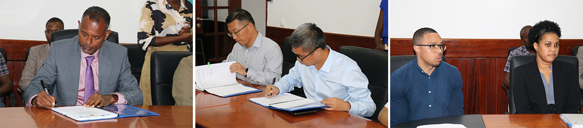 FIPAG e China Jiangsu assinam contrato para reabilitacao de infraestruturas afectadas pelo idai