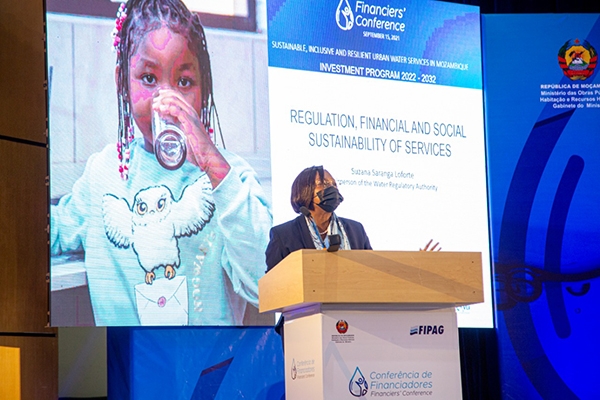 Lançamento da Estratégia de Mobilização de Financiamento para Abastecimento de Água