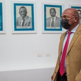 Ministro das Obras Públicas, Habitação e Recursos Hídricos, Carlos Mesquita, visita Sede do FIPAG