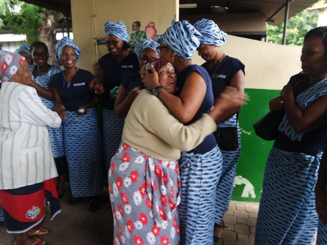 Visita ao Lar de Idosos Nossa Senhora dos Desamparados