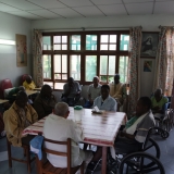 Visita ao Lar de Idosos Nossa Senhora dos Desamparados