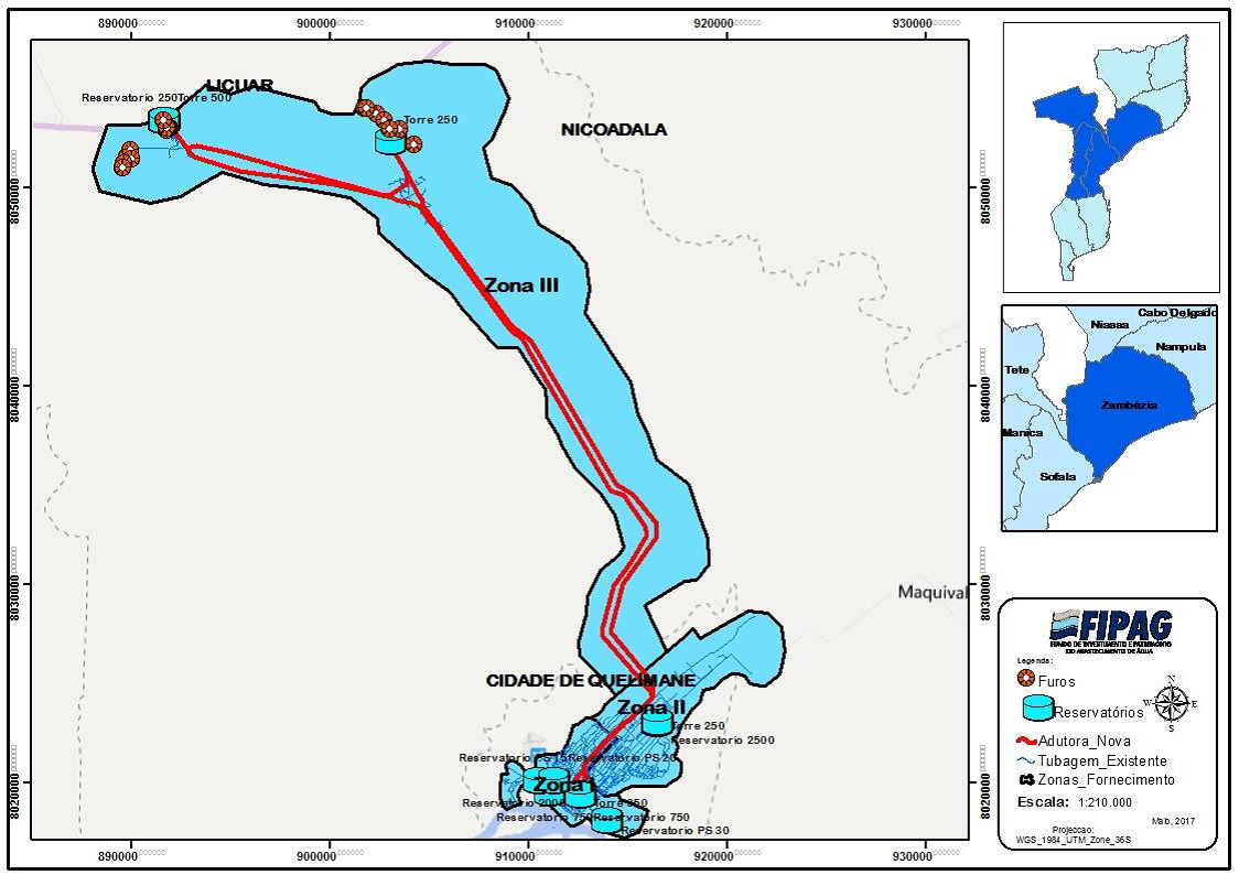 planta ilustrativa CD quelimane zonas de influencia