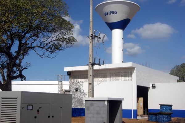 Construção do Centro Distribuidor de INTAKA