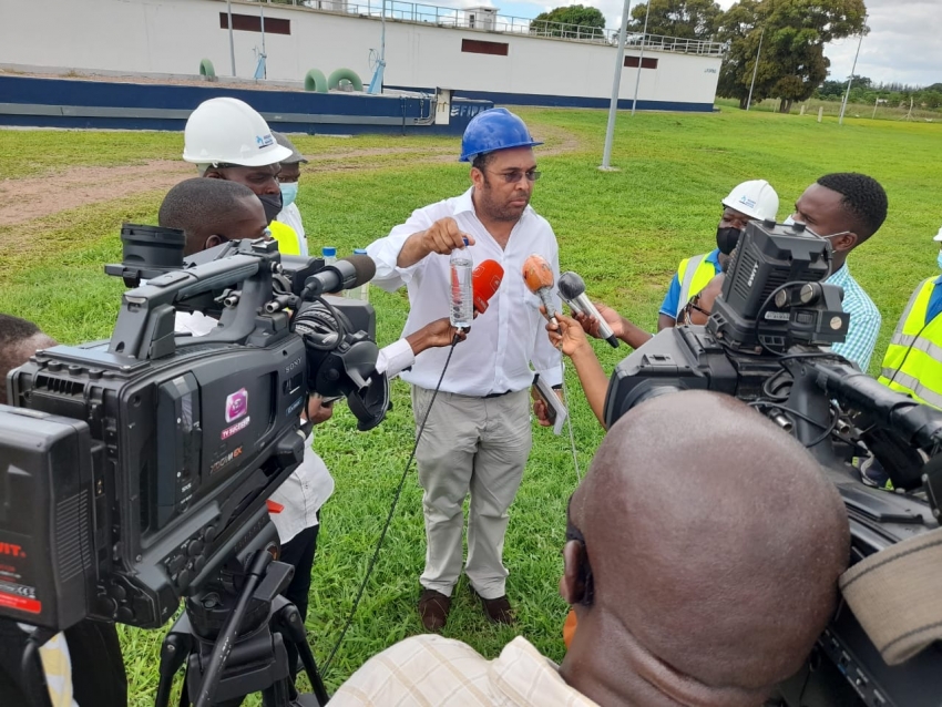 Região de Maputo aprimora níveis de qualidade de água