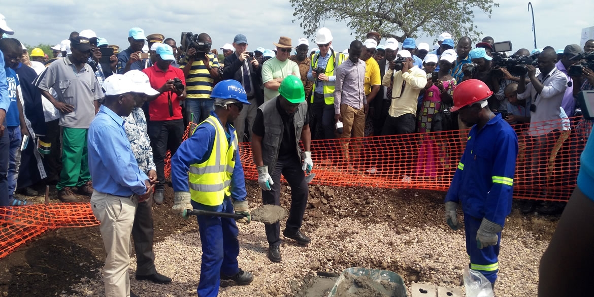 Lançamento de primeira pedra do projecto de expansão do sistema de abastecimento de água à região do Grande Maputo