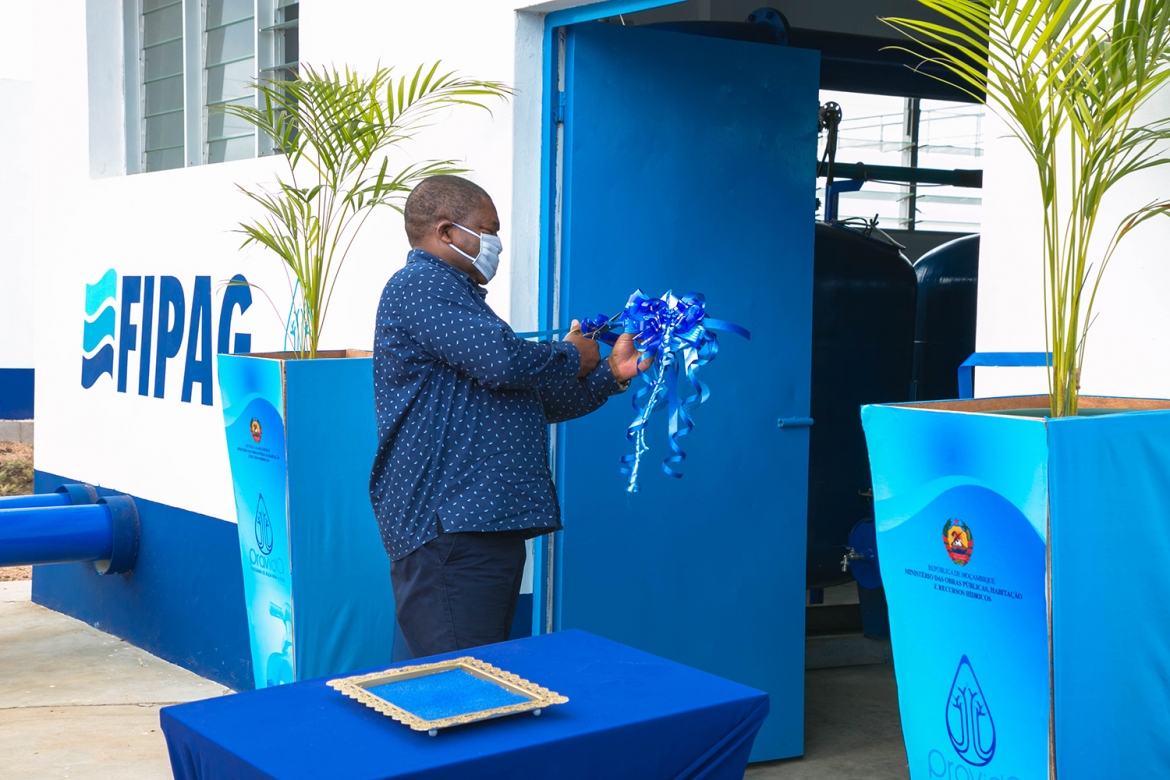 Presidente da República inaugura Estação de Tratamento de Água de Chilembene